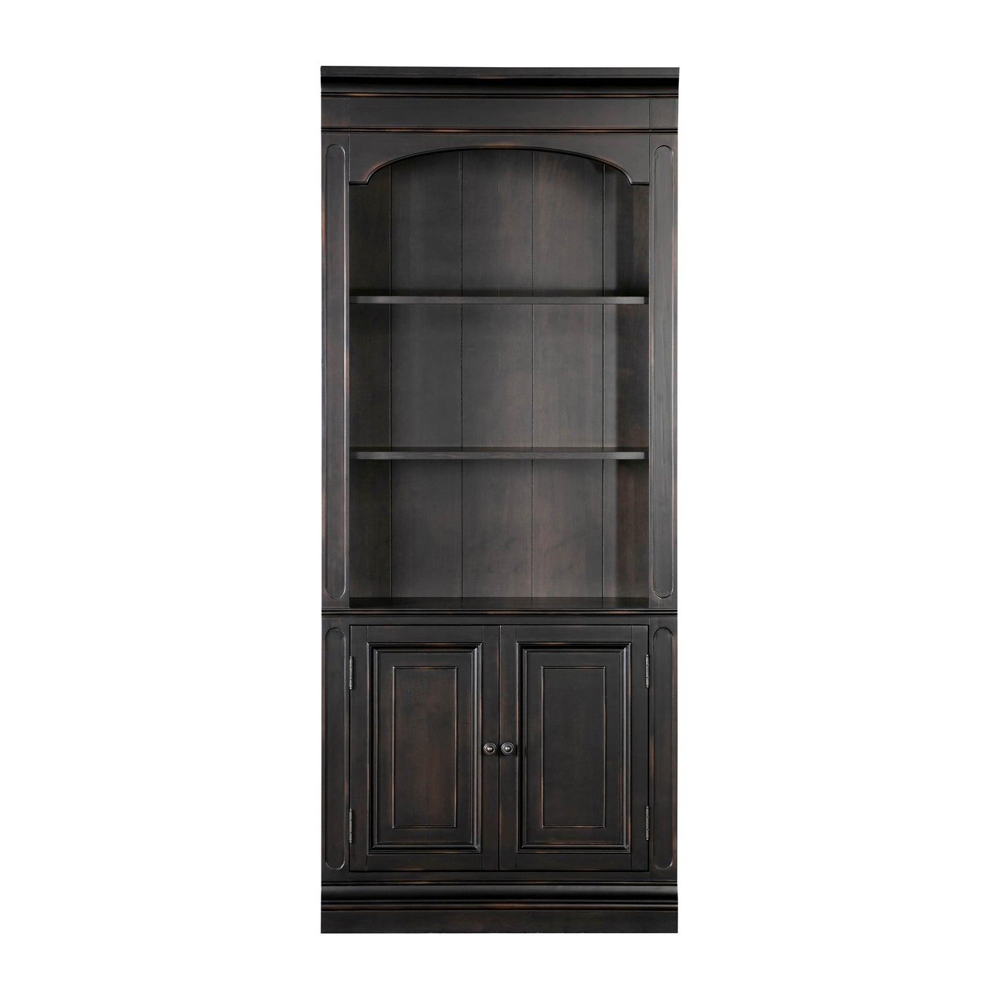 famke black bookcase