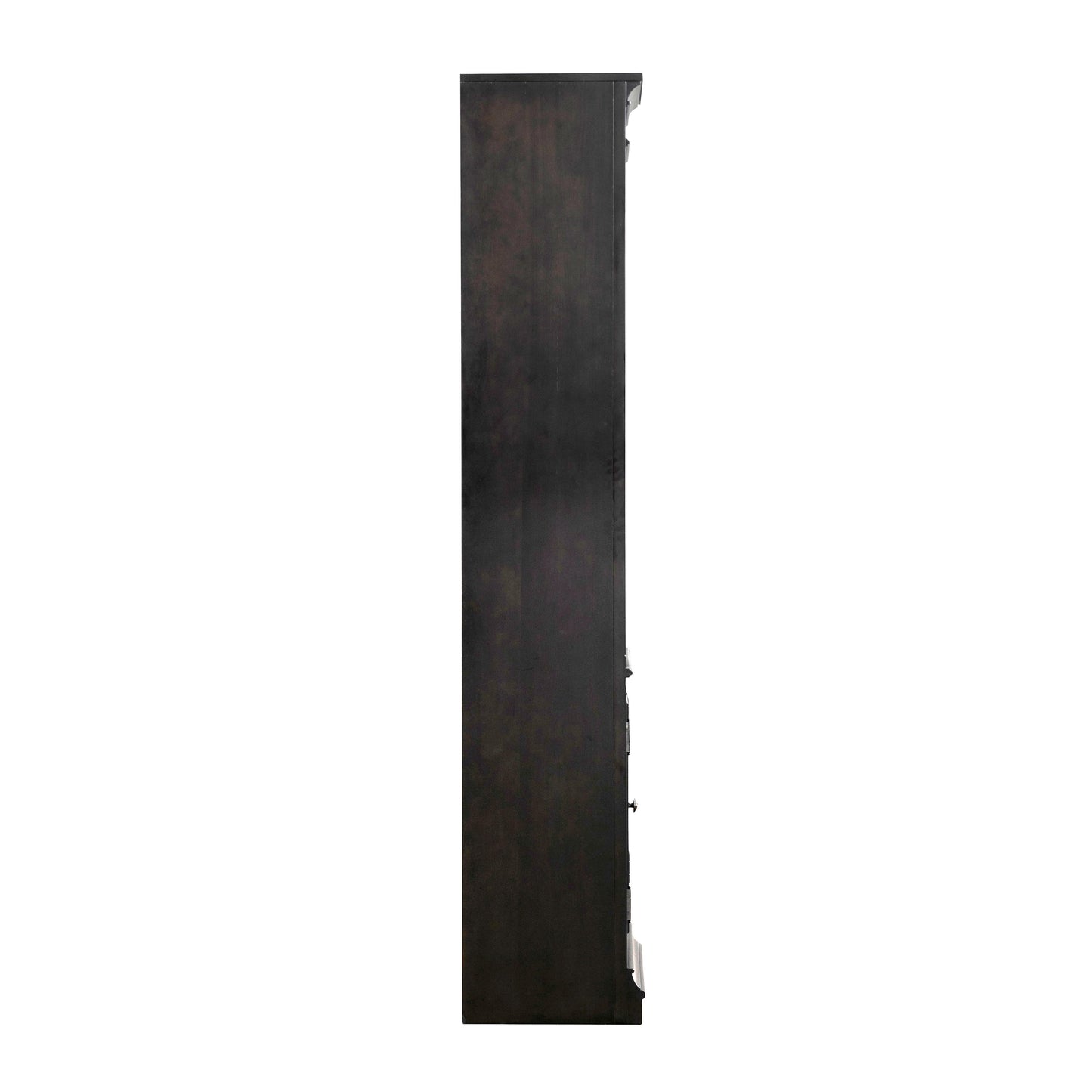 famke black bookcase