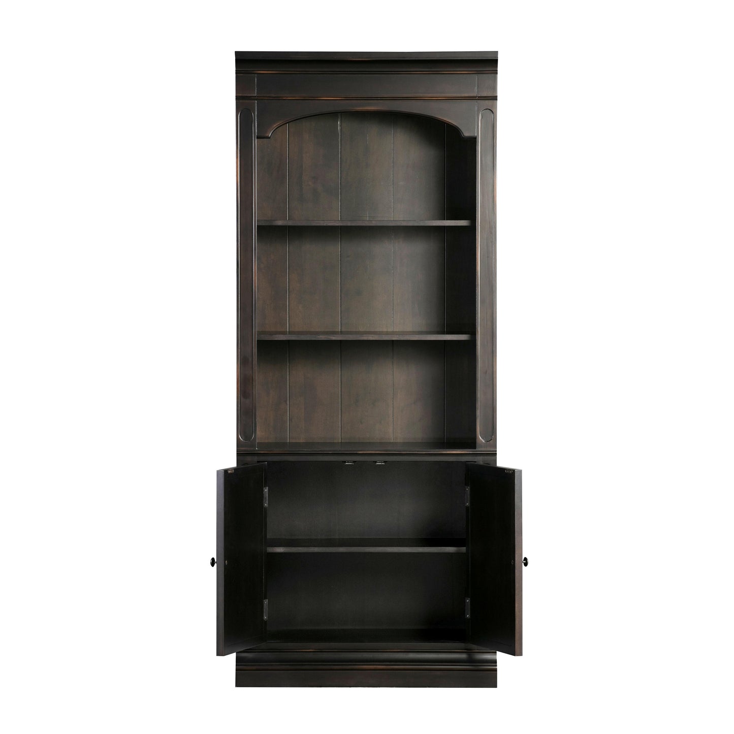 famke black bookcase