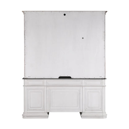 Famke White Credenza & Hutch SET