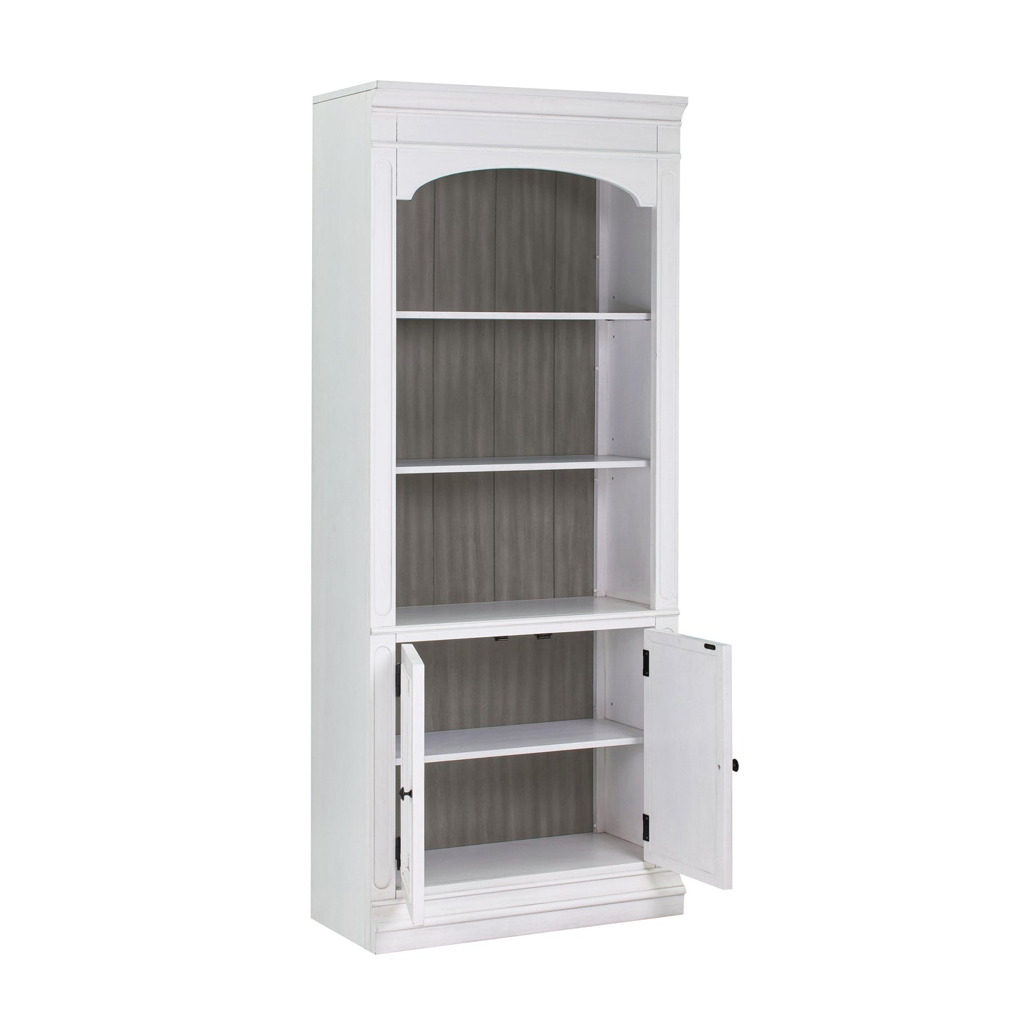 famke white bookcase