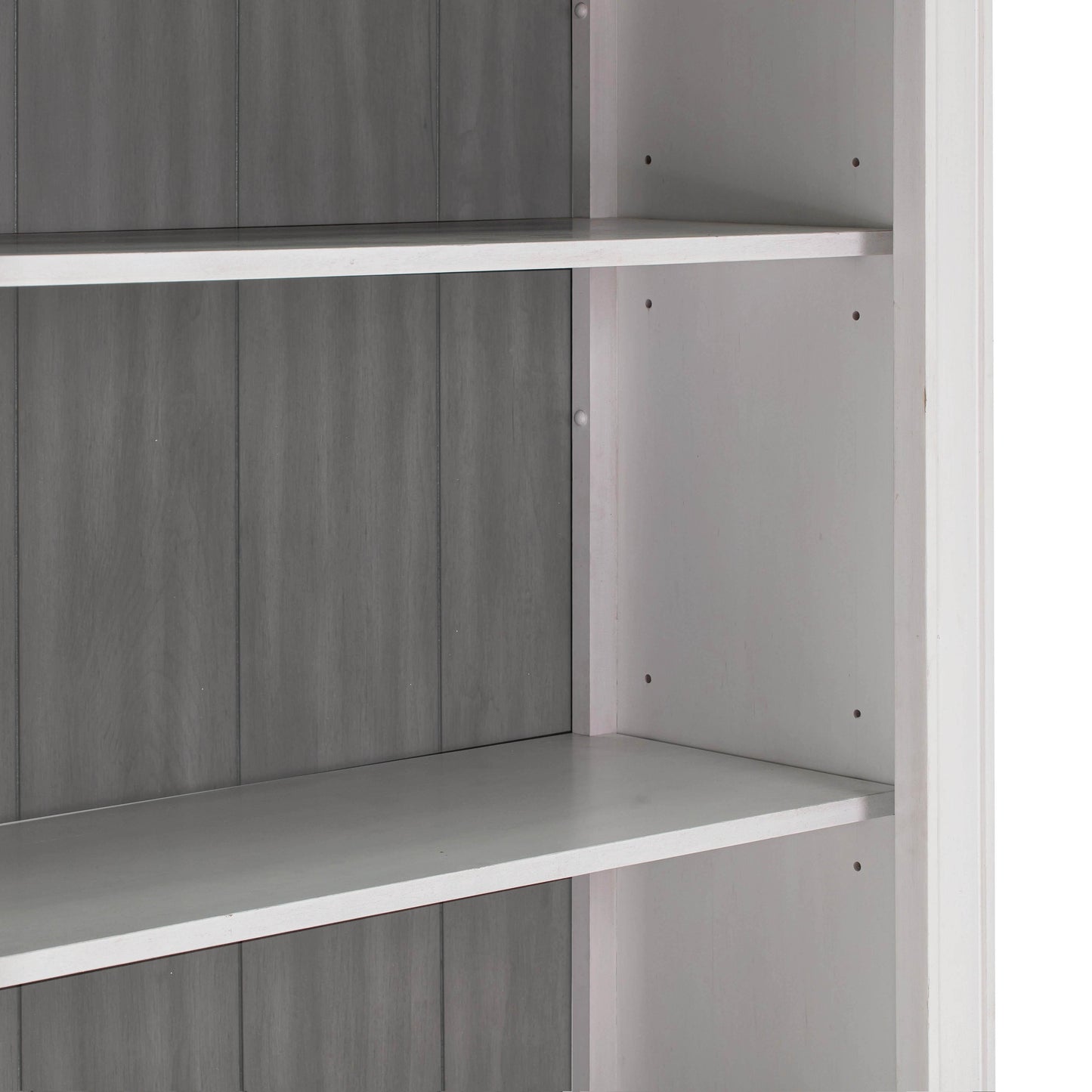 famke white bookcase