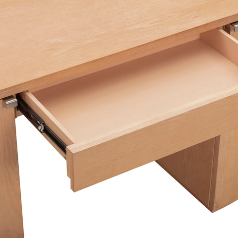 Giselle Navarre 64" Wood Executive Desk With Storage - image 10