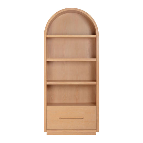Giselle Navarre Wood Bookcase With File Drawer - image 1