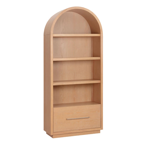 Giselle Navarre Wood Bookcase With File Drawer - image 3