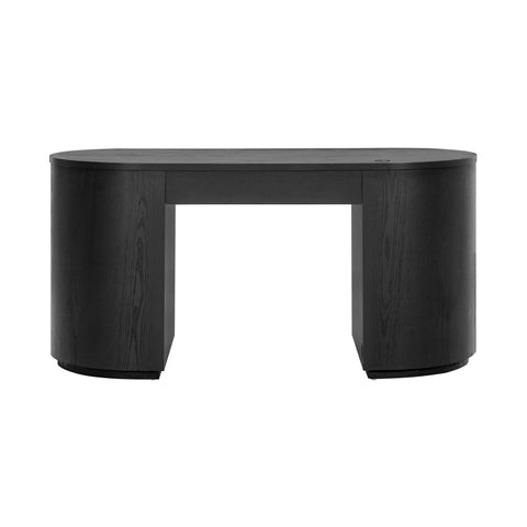 Giselle Navarre 64" Wood Executive Desk With Storage - image 6