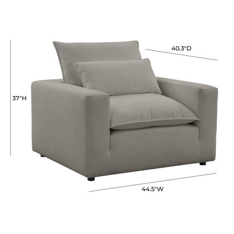 Ines Castaigne Performance Fabric Armchair - image 5