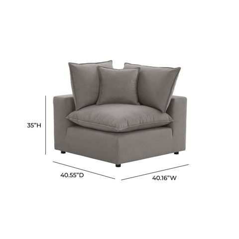 Ines Castaigne Performance Fabric Modular Corner Chair - image 7