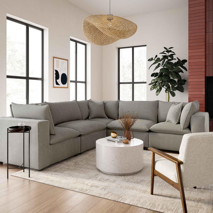 Grace Slate Modular L-Sectional