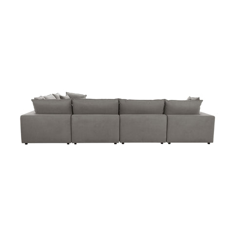 Ines Castaigne 7-Piece Performance Fabric Modular Large Chaise Sectional - image 5