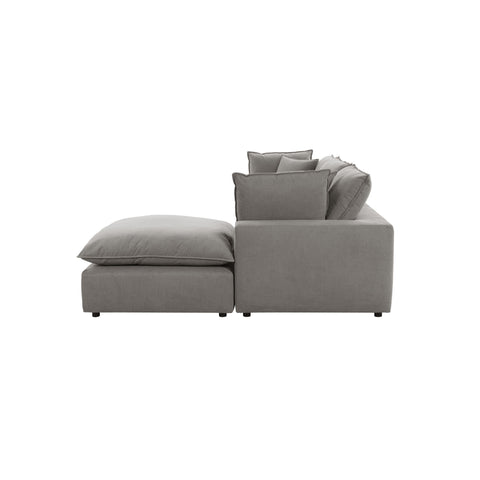 Ines Castaigne 4-Piece Performance Fabric Modular Sectional - image 4