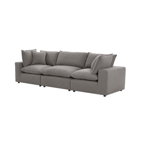 Ines Castaigne 120" Performance Fabric Modular Sofa - image 3