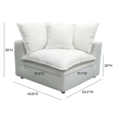 Ines Castaigne Performance Fabric Modular Corner Chair - image 7