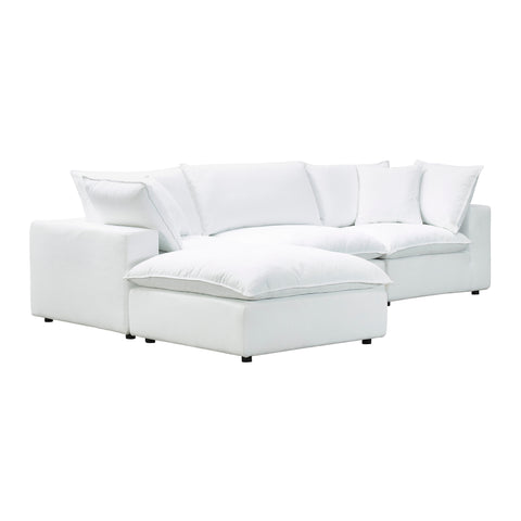 Ines Castaigne 4-Piece Performance Fabric Modular Sectional - image 4
