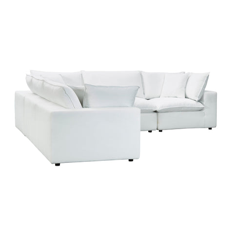 Ines Castaigne 5-Piece Performance Fabric Modular L-Sectional - image 1
