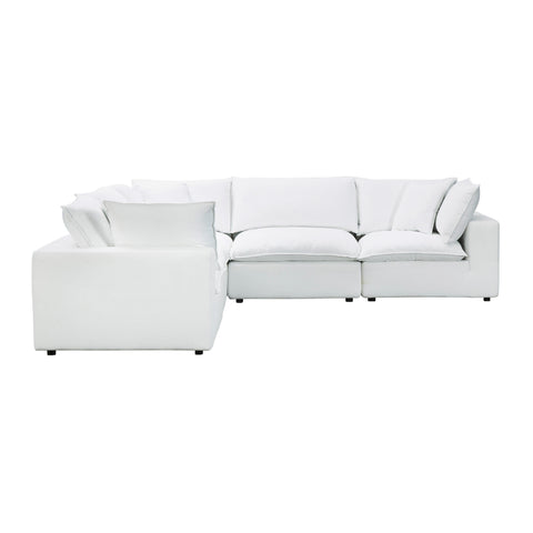 Ines Castaigne 5-Piece Performance Fabric Modular L-Sectional - image 4
