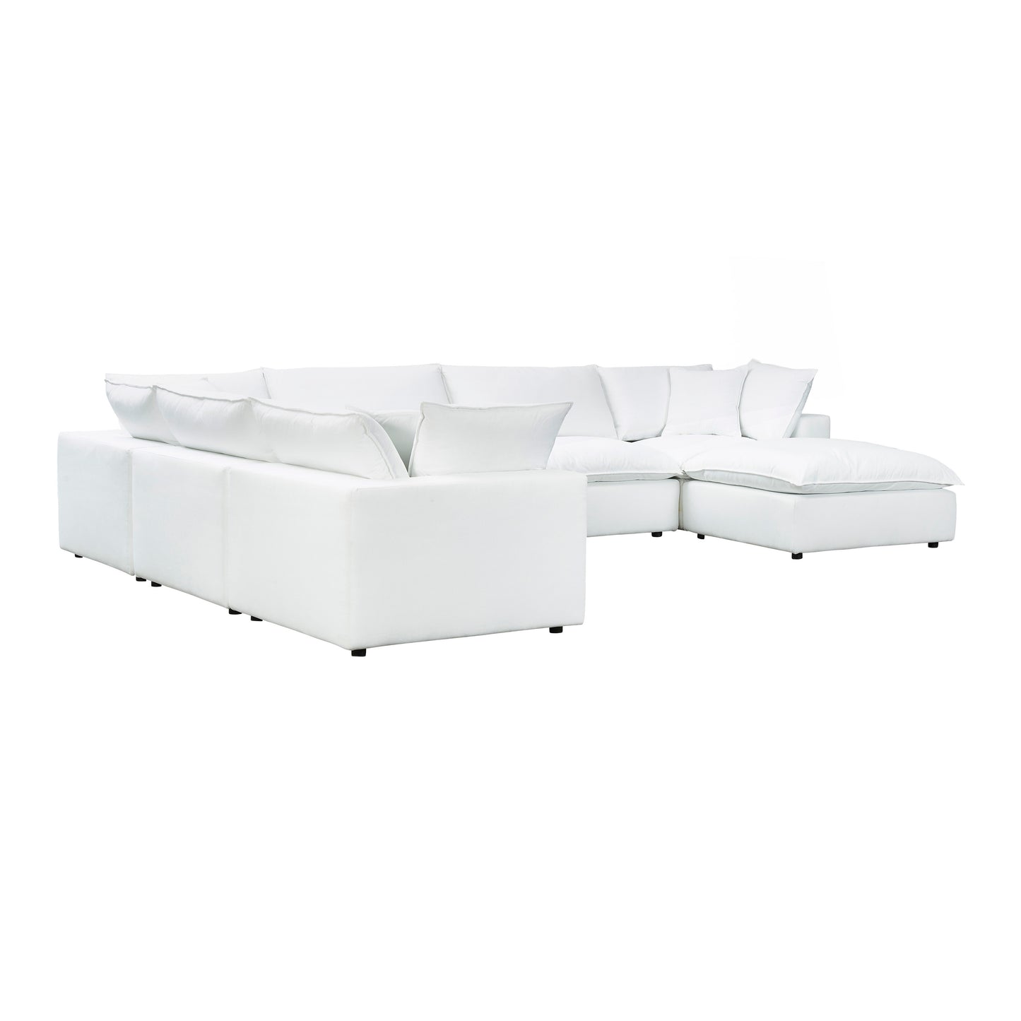 grace pearl modular large chaise sectional