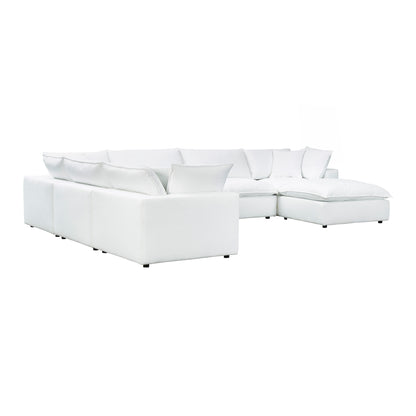 Grace Pearl Modular Large Chaise Sectional