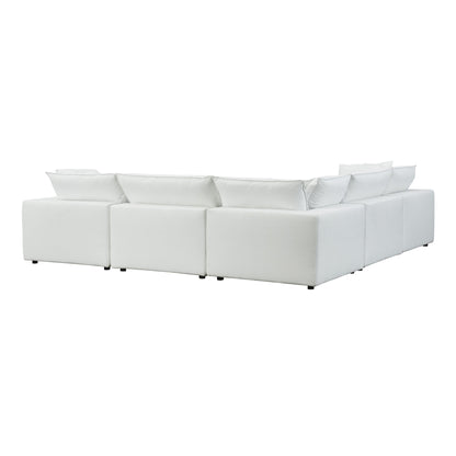 Grace Pearl Modular Large Chaise Sectional