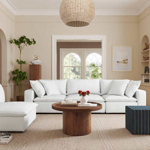 Ines Castaigne 120" Performance Fabric Modular Sofa - image 2