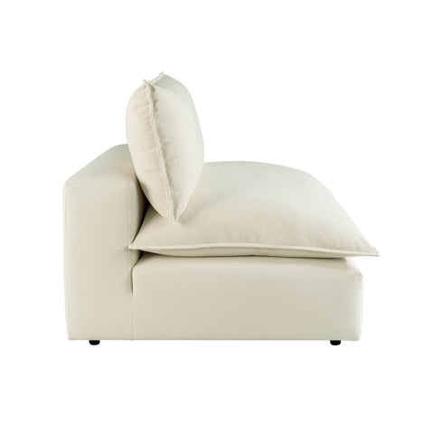 Ines Castaigne Performance Fabric Modular Armless Chair - image 4