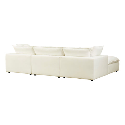 Ines Castaigne 4-Piece Performance Fabric Modular Sectional - image 4