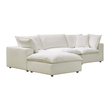 Grace Natural Modular 4 Piece Sectional