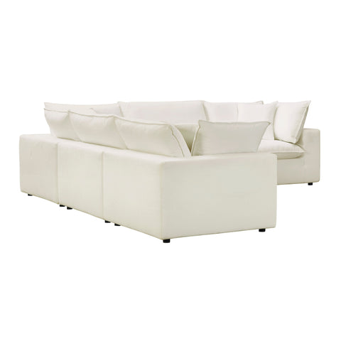 Ines Castaigne 5-Piece Performance Fabric Modular L-Sectional - image 4