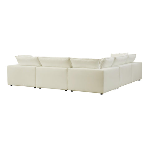 Ines Castaigne 5-Piece Performance Fabric Modular L-Sectional - image 5