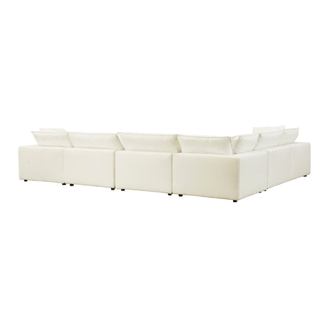 Ines Castaigne 7-Piece Performance Fabric Modular Large Chaise Sectional - image 5