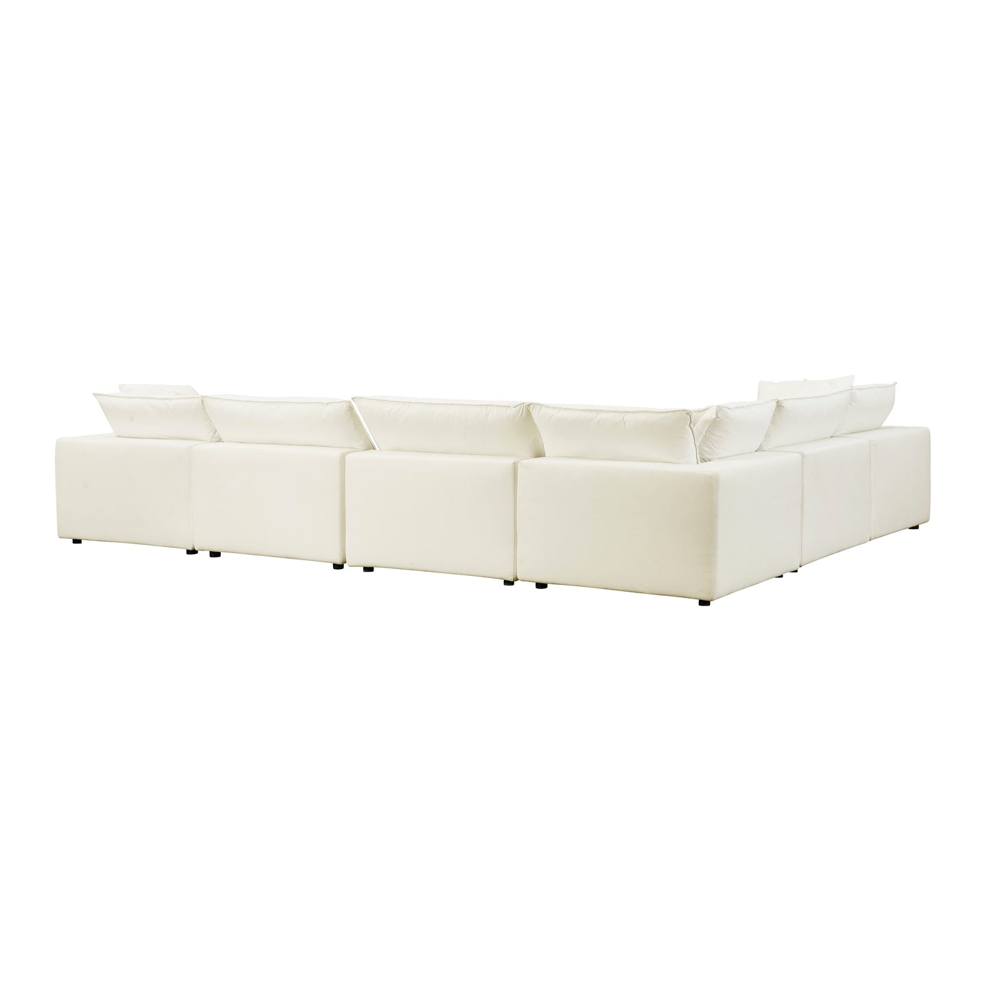 grace natural modular large chaise sectional