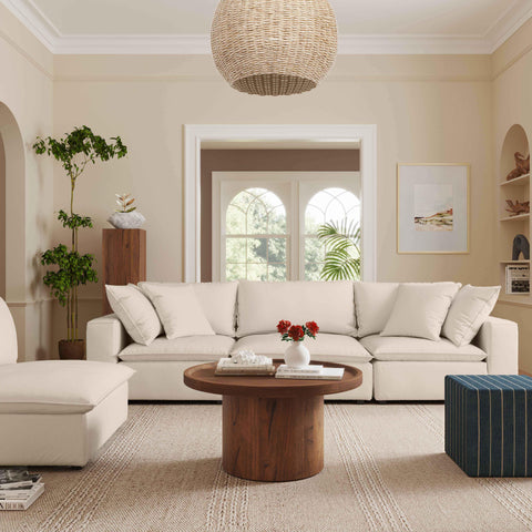 Ines Castaigne 120" Performance Fabric Modular Sofa - image 2