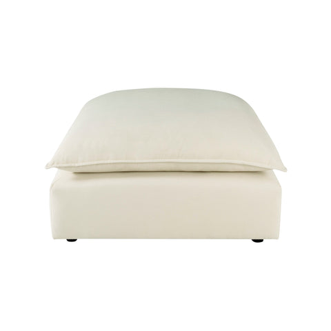 Ines Castaigne Performance Fabric Ottoman - image 3
