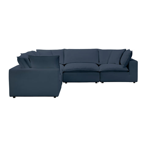 Ines Castaigne 5-Piece Performance Fabric Modular L-Sectional - image 1