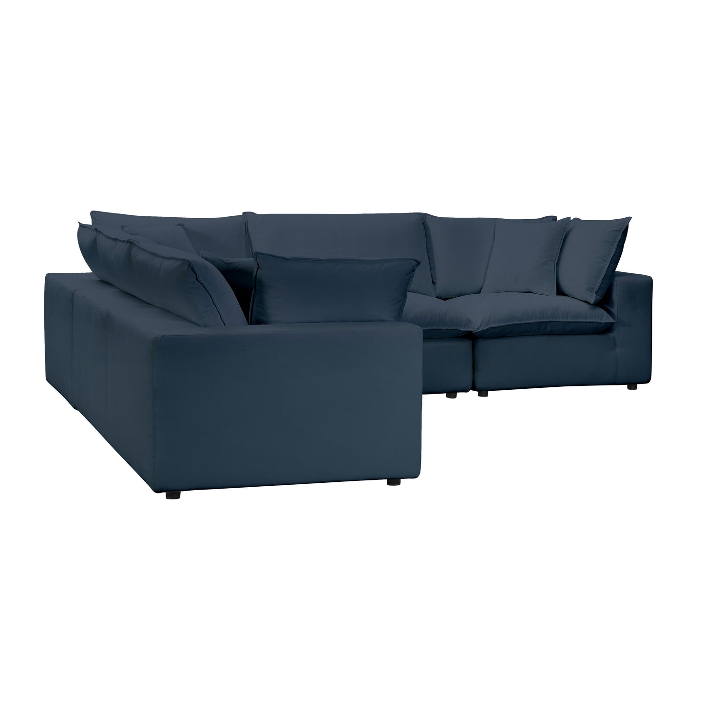 grace navy modular l-sectional