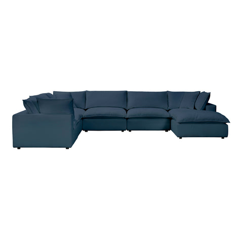 Ines Castaigne 7-Piece Performance Fabric Modular Large Chaise Sectional - image 1