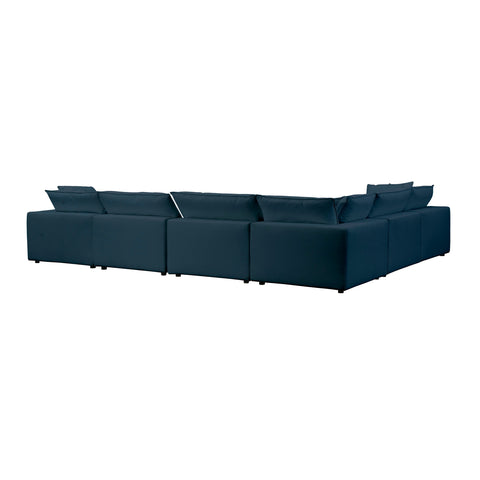 Ines Castaigne 7-Piece Performance Fabric Modular Large Chaise Sectional - image 5