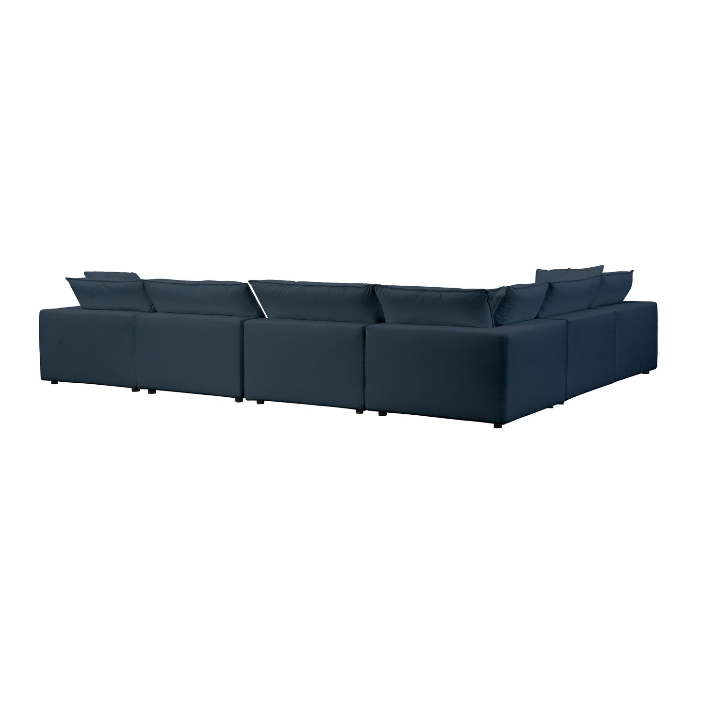 grace navy modular large chaise sectional