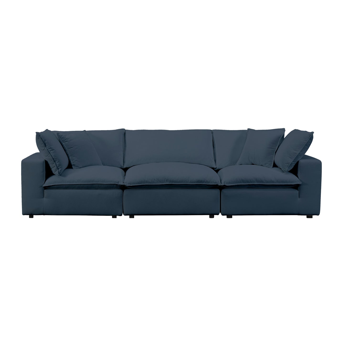 grace navy modular sofa