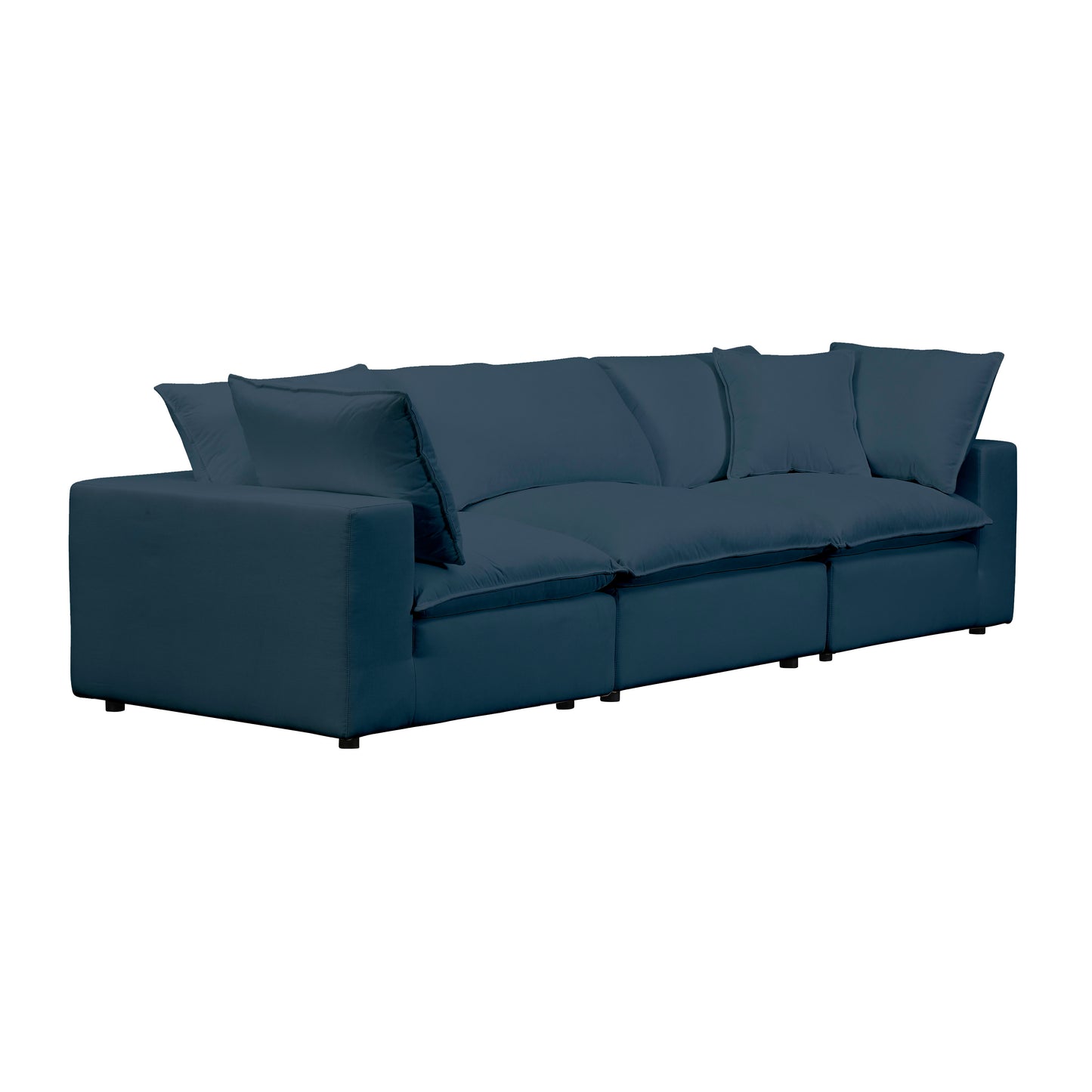 grace navy modular sofa