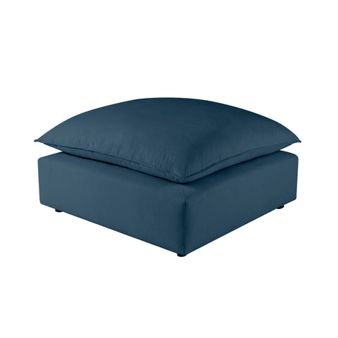 Ines Castaigne Performance Fabric Ottoman - image 1