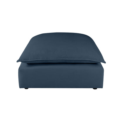 Grace Navy Ottoman