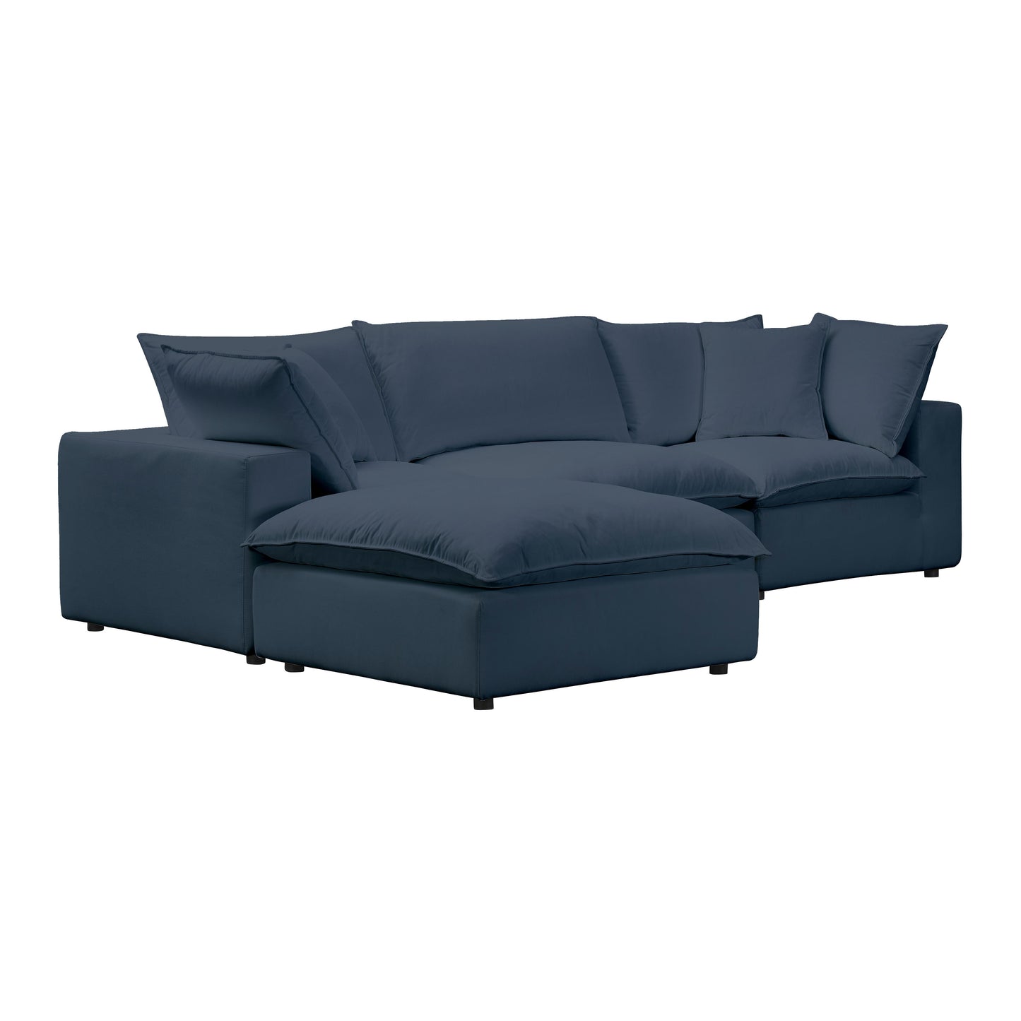 grace navy ottoman