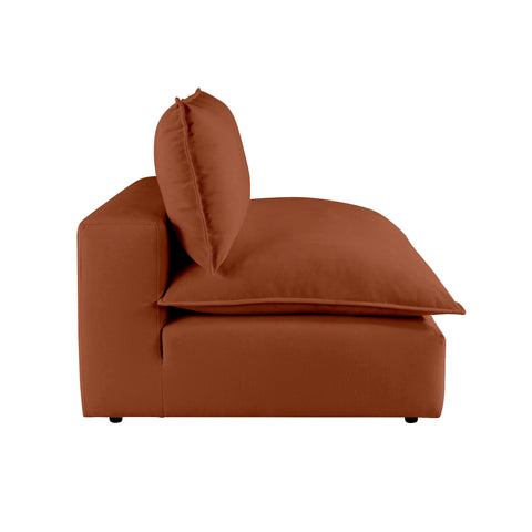Ines Castaigne Performance Fabric Modular Armless Chair - image 4