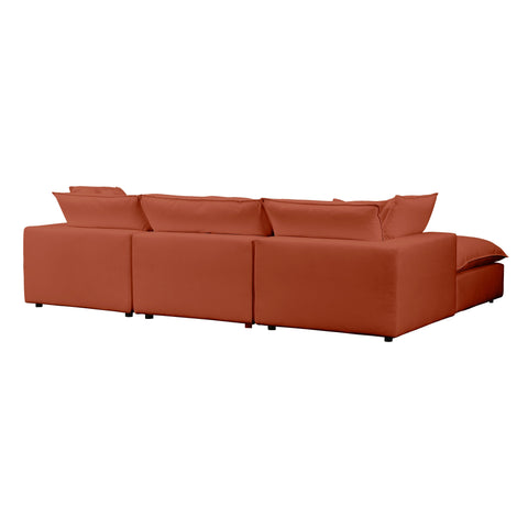 Ines Castaigne 4-Piece Performance Fabric Modular Sectional - image 3