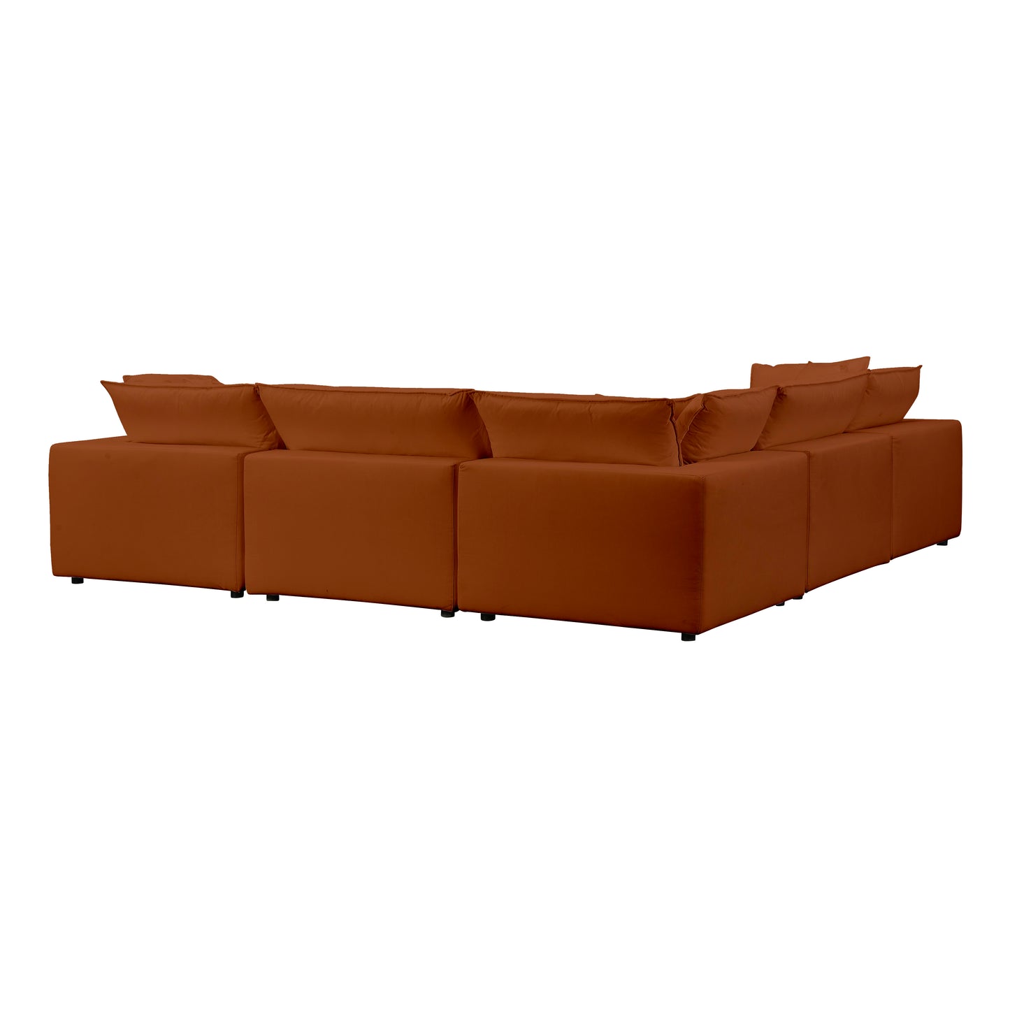 grace rust modular l-sectional