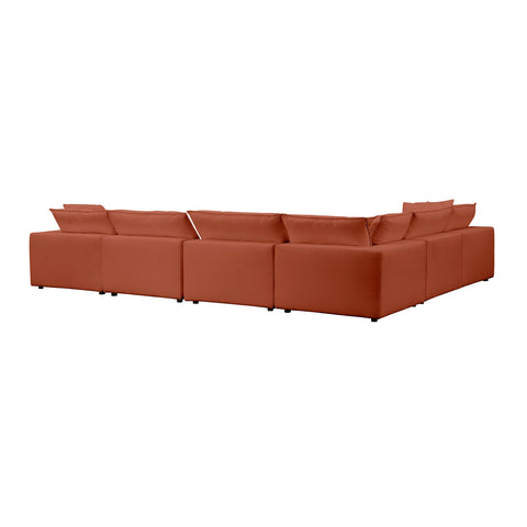 Ines Castaigne 7-Piece Performance Fabric Modular Large Chaise Sectional - image 5