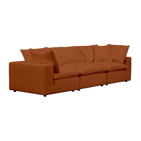 Ines Castaigne 120" Performance Fabric Modular Sofa - image 4