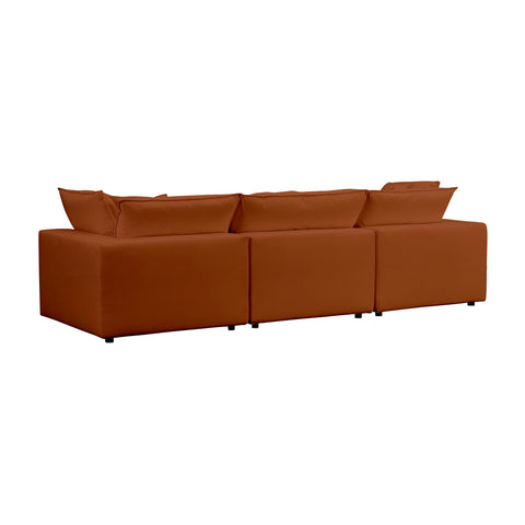 Ines Castaigne 120" Performance Fabric Modular Sofa - image 5