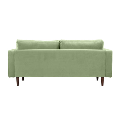 Peele Sage Green Velvet Loveseat